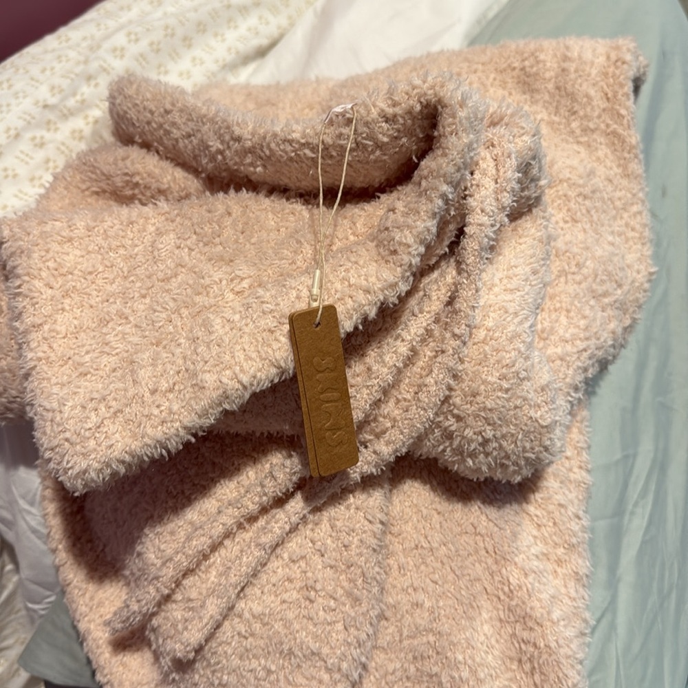 Cozy pink skims lounger pants - Picture 3 of 5
